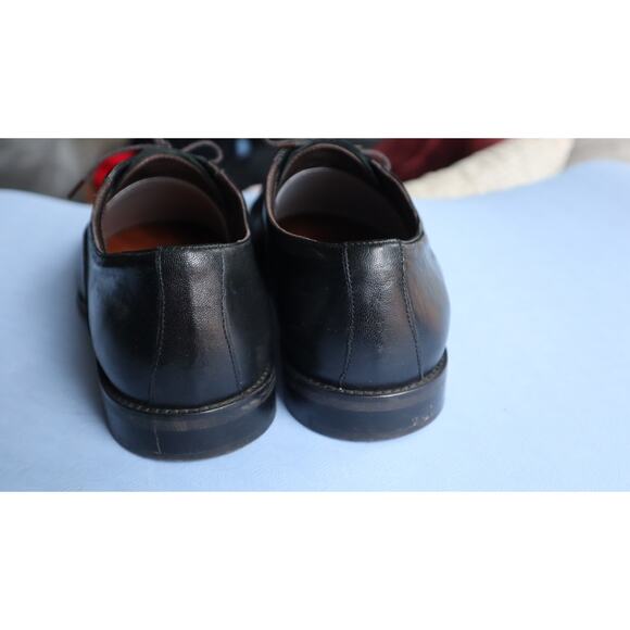 Section X Cap Toe Dress Shoes Black Men 9 M Flex Sheepskin Work Cocktail Comfort main image 8